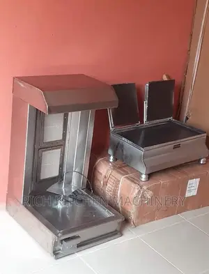 Shawarma Machine With Double Toaster (Fabricated)