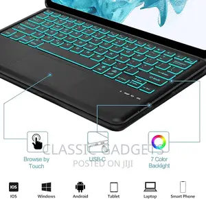 Bluetooth Backlit/Touchpad Keyboard for Galaxy Tab S9 Ultra