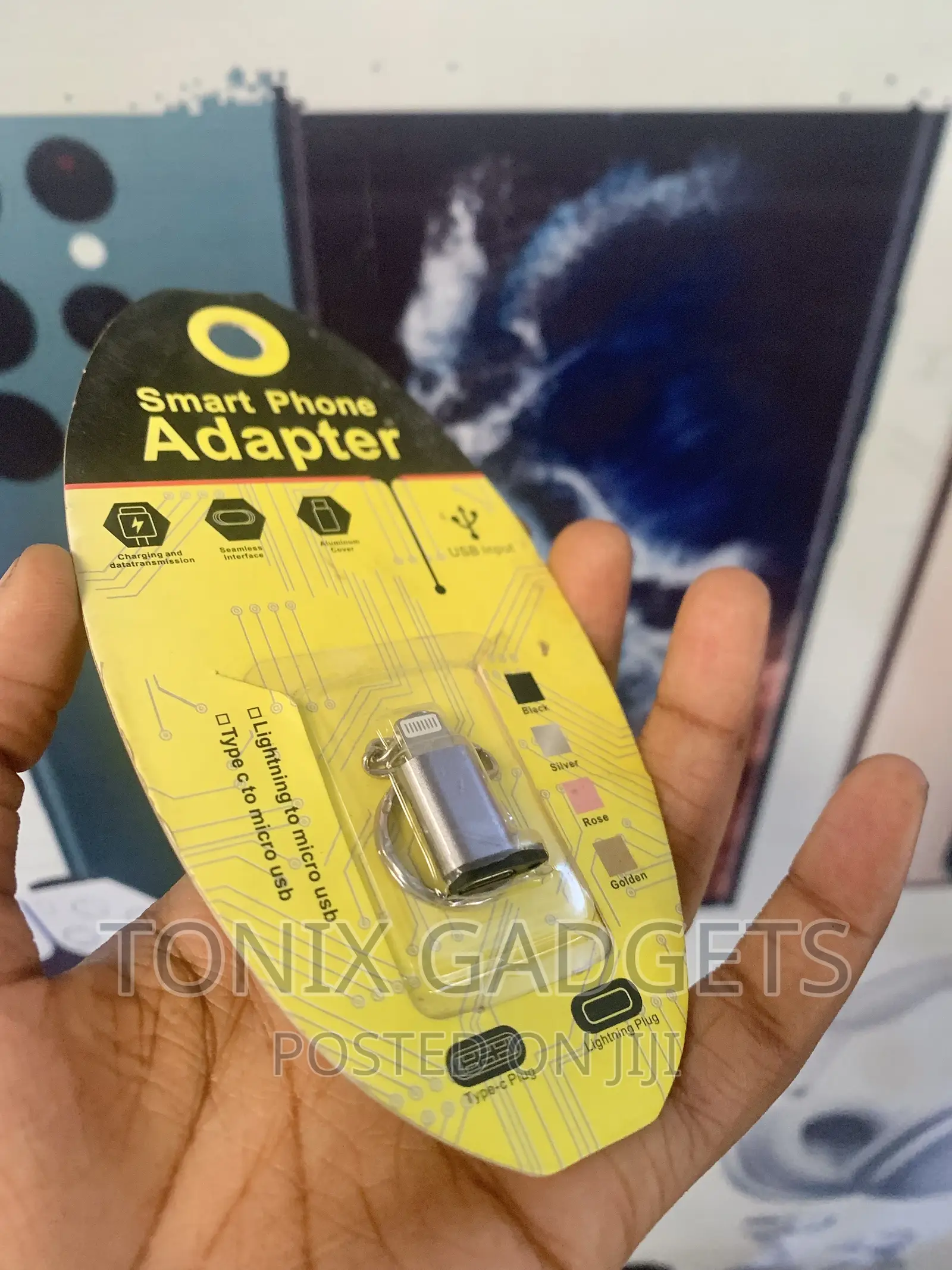 Micro USB to Lightning Adapter - Fast Charge Data Transfer