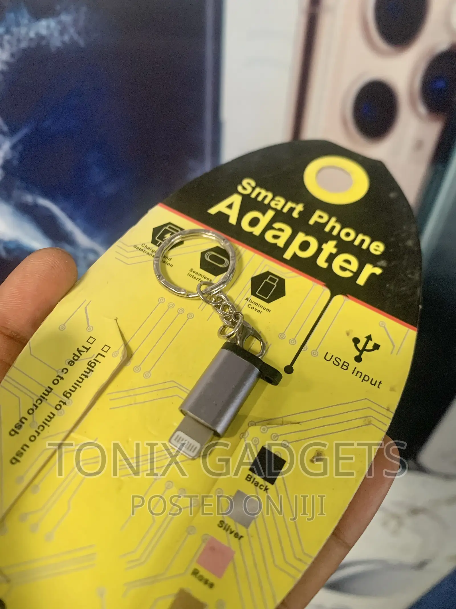 Micro USB to Lightning Adapter - Fast Charge Data Transfer
