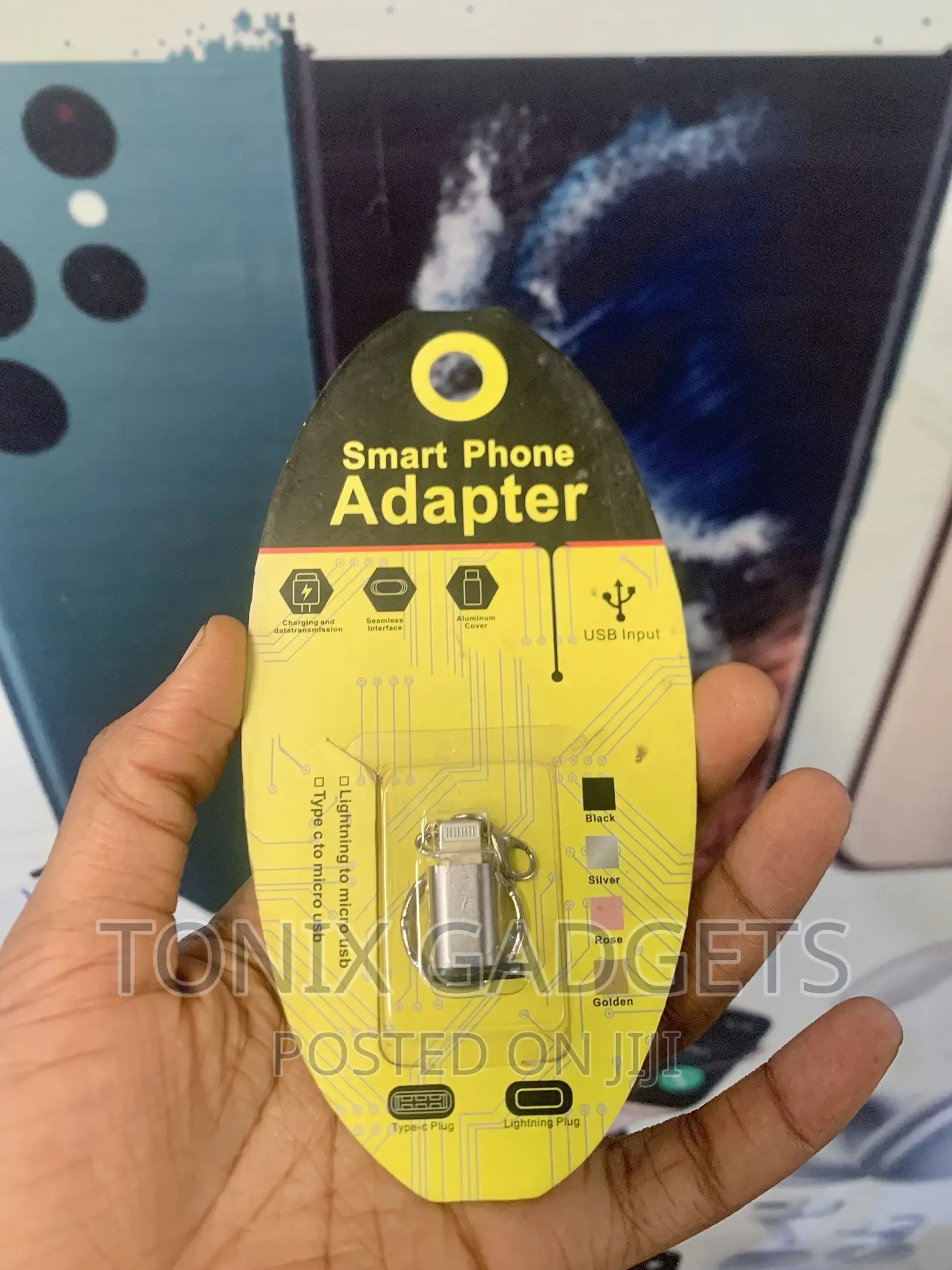 Micro USB to Lightning Adapter - Fast Charge Data Transfer