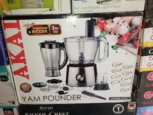 Akai Food Processor and Yam Pounder