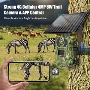 4G Sim Card 6mp Solar Camera
