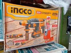 20v Ingco Hammer Drill Cordless Machine With Touch Light