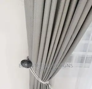 Quality Light Gray Turkish Curtain