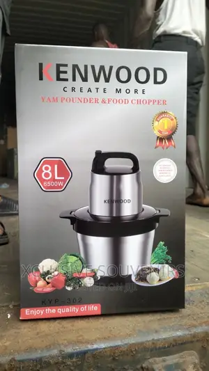 8L Kenwood Yam Pounder Food Chopper 6500watts