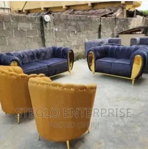 Tufted Luxury 7 Seater Sofa for Living Room