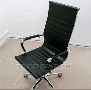 Office Swivel Chair With Stainless Star Leg