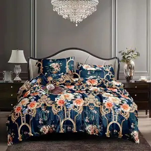 Duvet, Bedsheet With 4 Pillow Cases