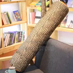 90cm Log Wood Throw Pillow