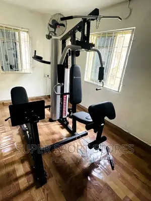 3 Station Gym With Leg Press