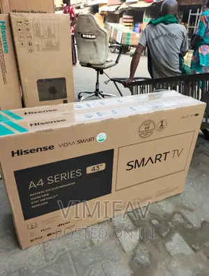 Hisense 43inches Smart Tv A4 Series Television