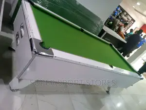 White Gloss and Marble Snooker Board