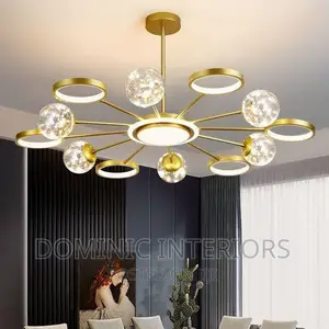 Living Room Starry Led Chandelier Nordic