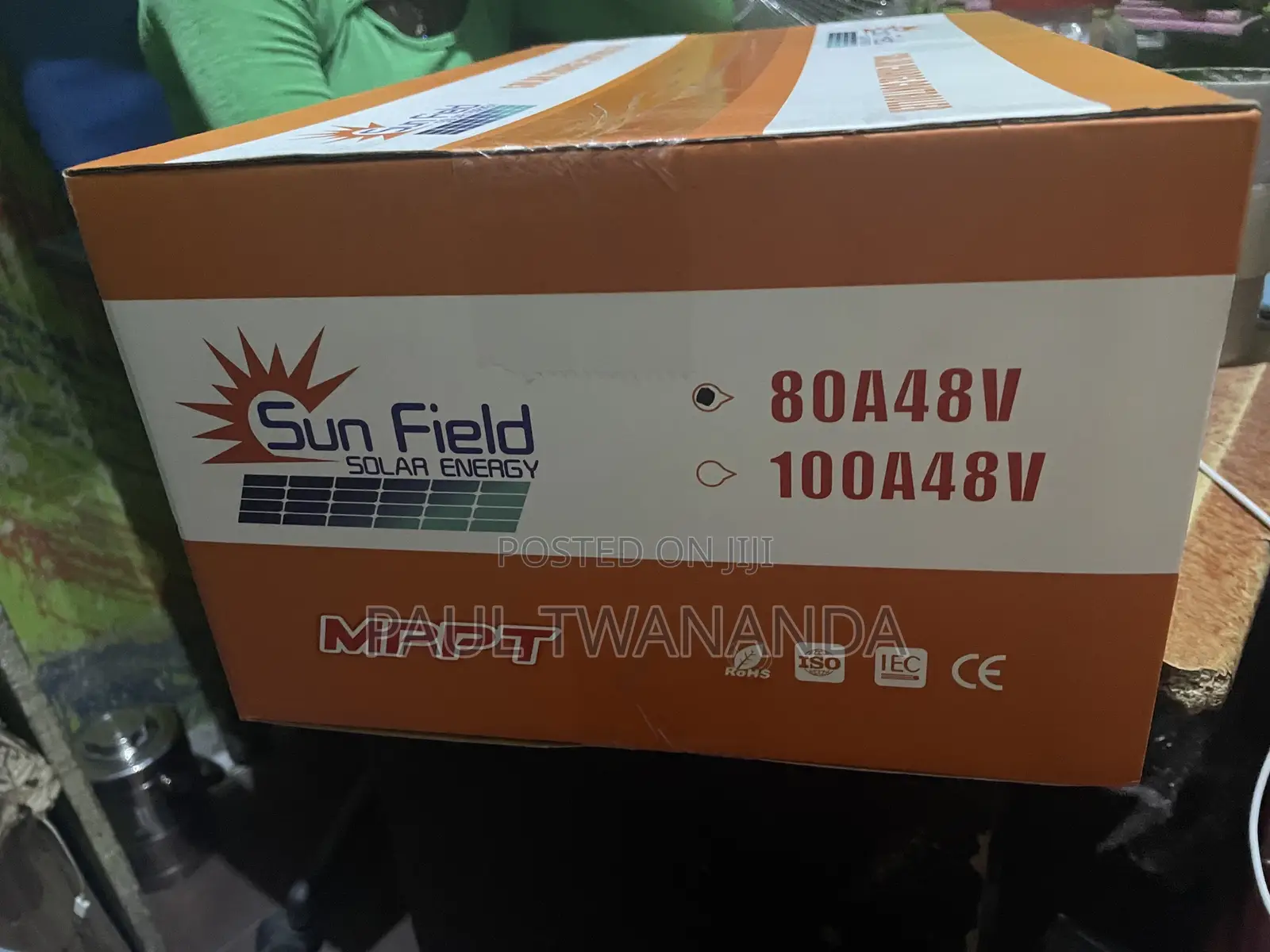 80A Sunfield MPPT Charge Controller