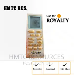 Royalty Split Unit Air Conditioner Remote Control