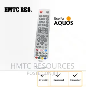 Sharp Aquos/Harman Kardan Smart Televisions Remote Control