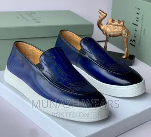 Berluti Leather Sneakers