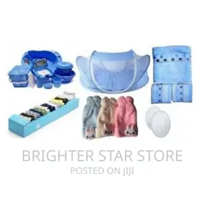 Baby Bath Set Bed Towel Socks Caps With Free Breast Pad-Be