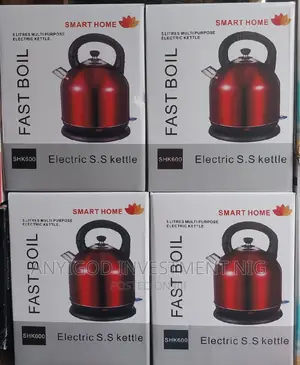 5L Multi Purpose Electric Kettle Fast Boil Smart Home