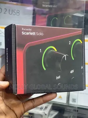Focusrite Scarlett Solo 4th Gen USB Audio Interface
