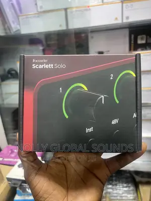 Focusrite Scarlett Solo 4th Gen USB Audio Interface