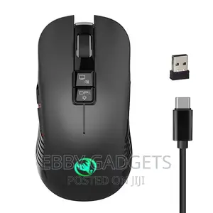 Wireless Gaming Mouse Rechargeable Gaming Mouse RGB Lights