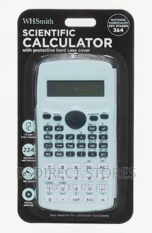 Whsmith Pastel Mint Green Scientific Calculator + Hard Case