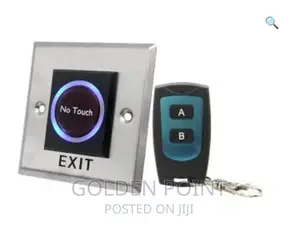 Infrared Sensor No Touch Exit Button With Remote Control