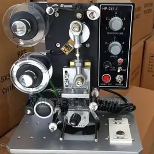 Semi Automatic Hot Stamp Coding Printer Machine