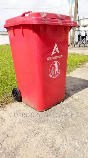 240 Litres Waste Bin With Tyre