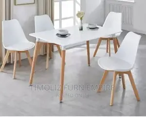 4 Seaters Office Dining Set