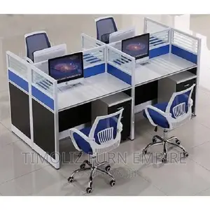 4 Seaters Work Station Office Table