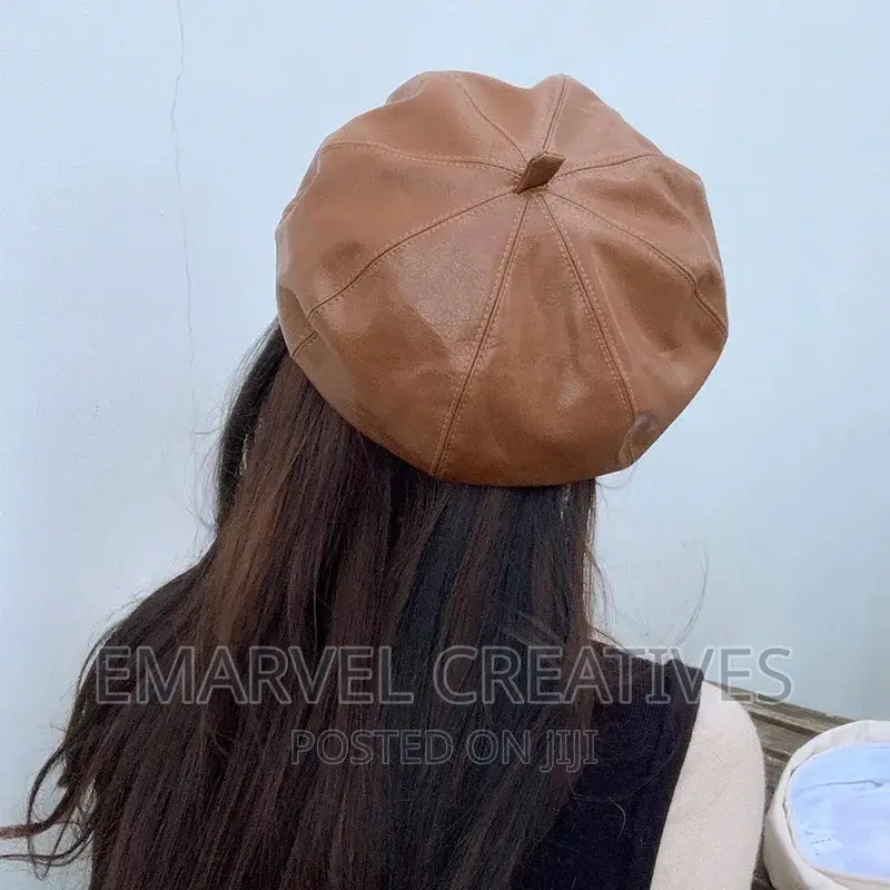Leather Beret