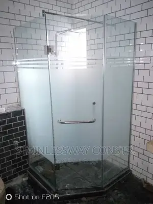 Shower Glass Cubicle Hinge Shape