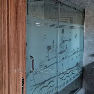 Shower Glass Cubicle Children Bathroom