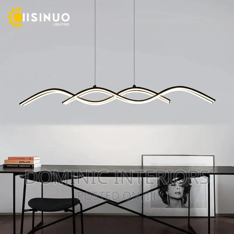 Linear Wave Lighting Fixtures