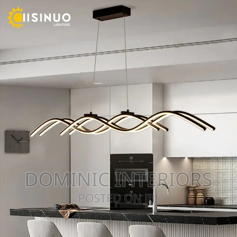Linear Wave Lighting Fixtures