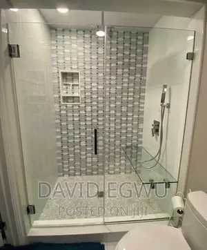 Hinged Shower Glass