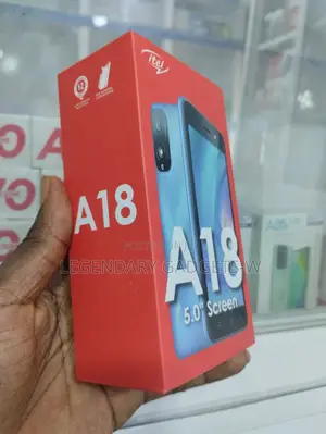 New Itel A18 32 GB Black