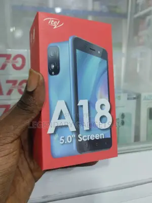 New Itel A18 32 GB Black