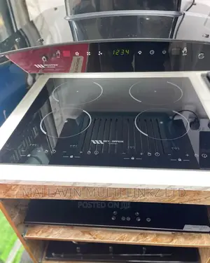 Built-in 4 Burner Induction Hob Black