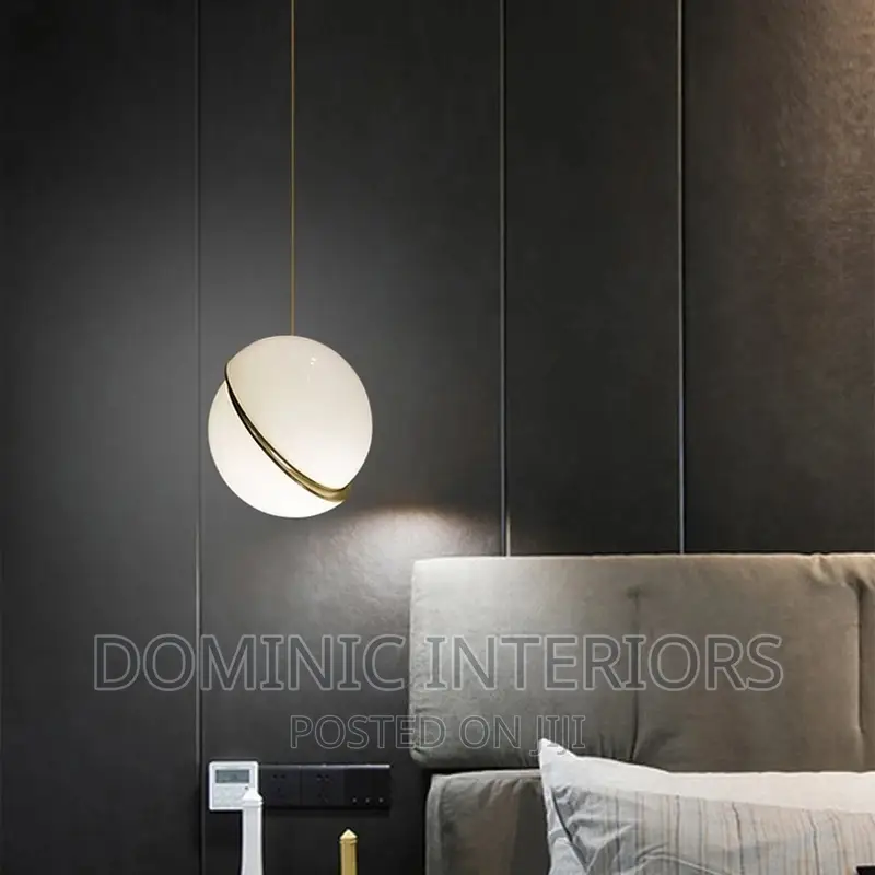 Gold Hanging Lamp