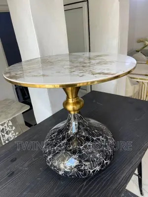 New Modern Marble Top Side Stools