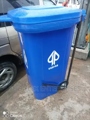120 Liters 100 Percentage Geepee Rubber Pedal Bin