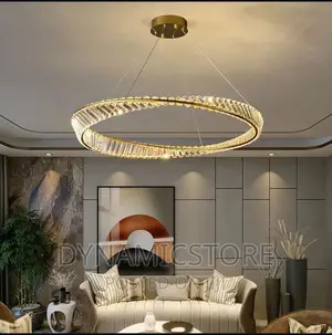 New Crystal Chandeliers Luxury Living Room Lamp