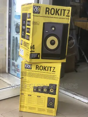 KRK Rokit 7 G4 Studio Monitor Speaker Bundle - Pair (Black)