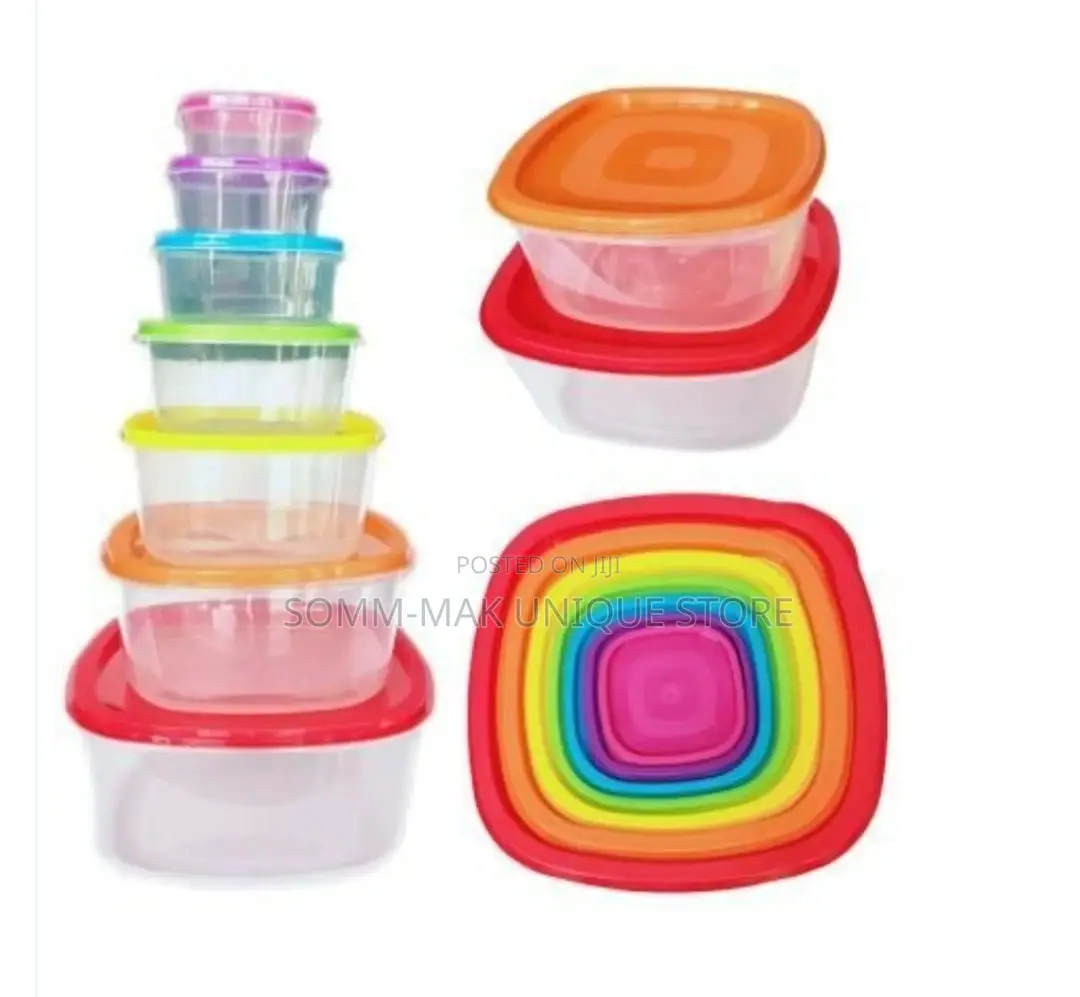 Food Storage Plates - 7pcs