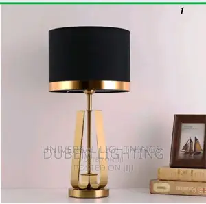 Black Shade Bedside Lamp