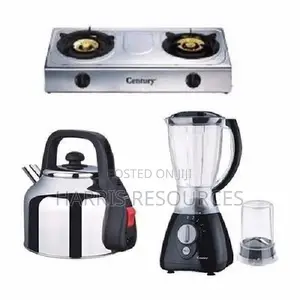 Century Super Bundle-Table Top Gas Cooker+Blender Kettle